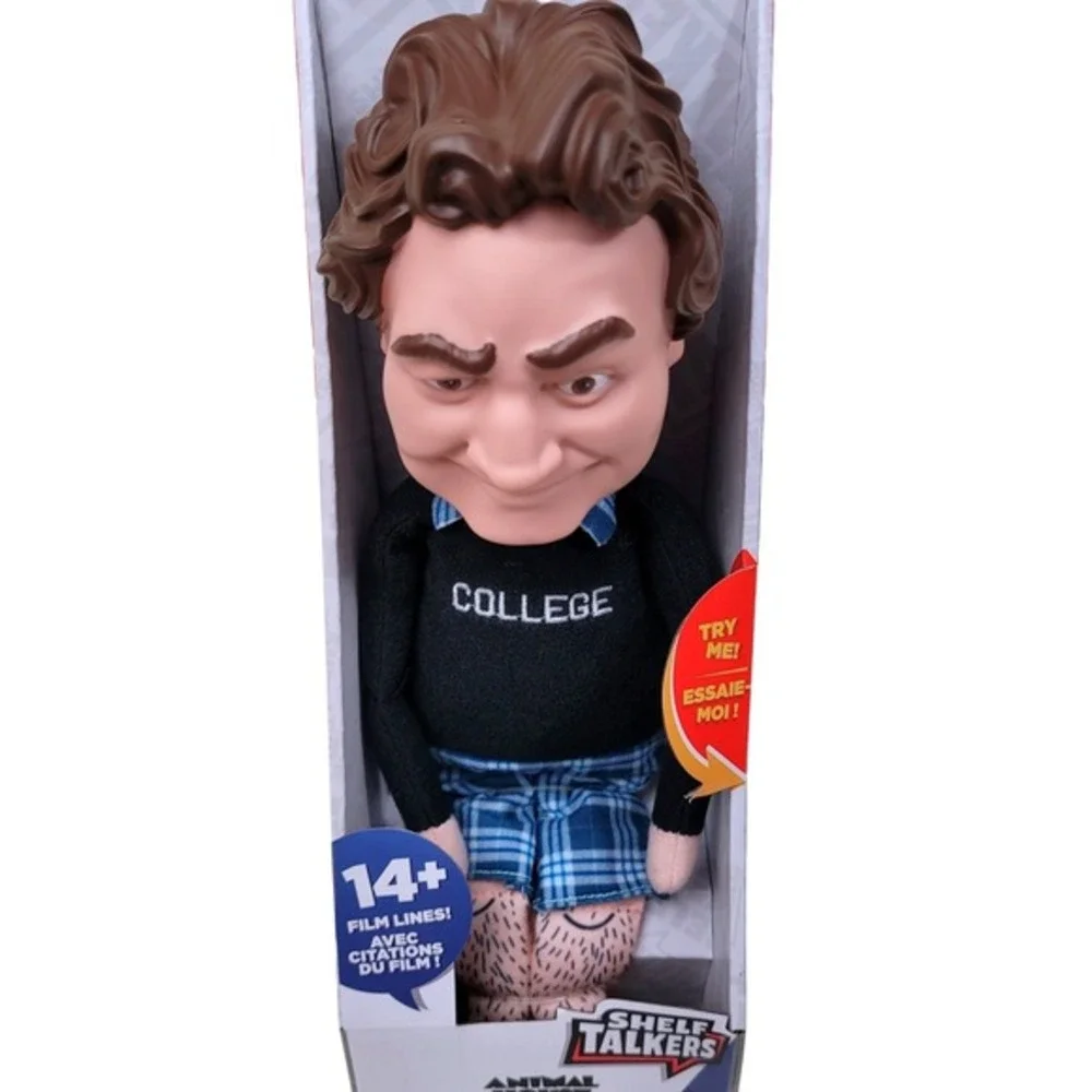 Animal House Bluto Doll 14+ Film Lines Talking Collectible Toy‎ - Shelf Talkers
